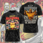 Hulk Hogan RIP 1953 - 2025 3D Apparel-RON07082501
