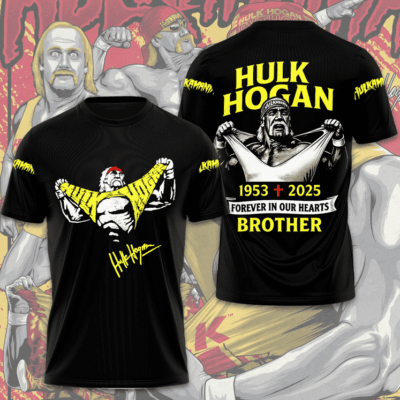 Hulk Hogan RIP 1953 - 2025 3D Apparel-RON07082503