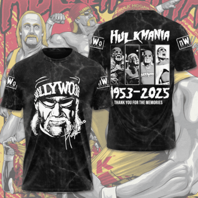 Hulk Hogan RIP 1953 - 2025 3D Apparel