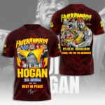 Hulk Hogan RIP 1953 - 2025 3D Apparel-RON18092508