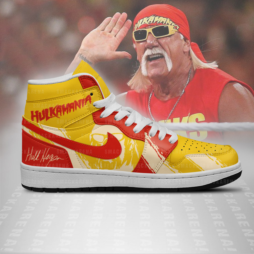 W.W.E - Hulk Hogan AJ1 Shoes-RON19092543 - Image 2