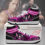 W.W.E - Bret “The Hitman” Hart AJ1 Shoes-RON19092541