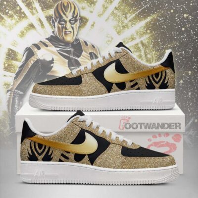 W.W.E - Goldust AF1 Embossed Logo Shoes-RON19092515