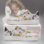 W.W.E - Mick Foley " Mackind" AF1 Embossed Logo Shoes-RON19092511