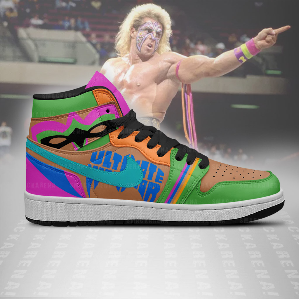 W.W.E - The Ultimate Warrior AJ1 Shoes-RON19092534 - Image 2