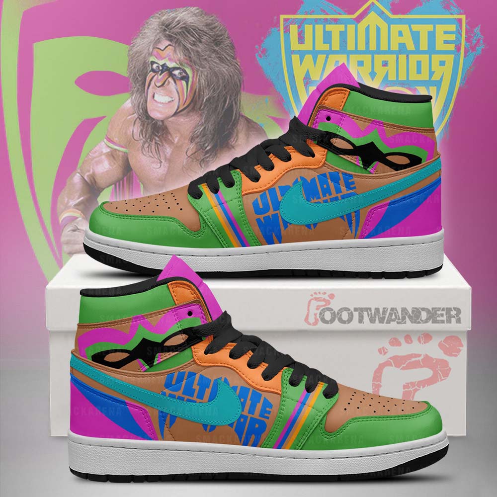W.W.E - The Ultimate Warrior AJ1 Shoes-RON19092534