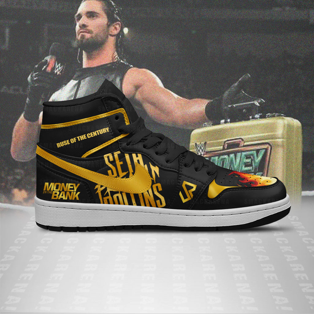 Seth Rollins AJ1 Shoes-RN21082501 - Image 2