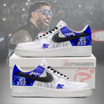 Jey Uso AF1 Embossed Logo Shoes-PVCYMEIK