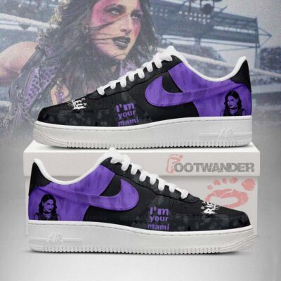 Rhea Ripley AF1 Embossed Logo Shoes-RN18092520
