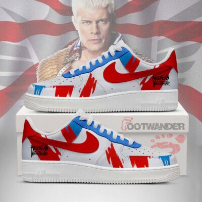 Cody Rhodes AF1 Embossed Logo Shoes-RN18092524