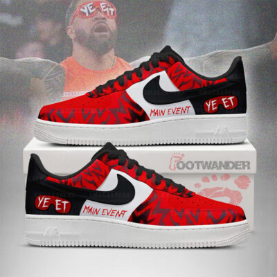 Jey Uso AF1 Embossed Logo Shoes-RON18092517