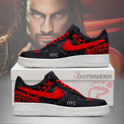 Roman Reigns AF1 Embossed Logo Shoes-X48IZY2B