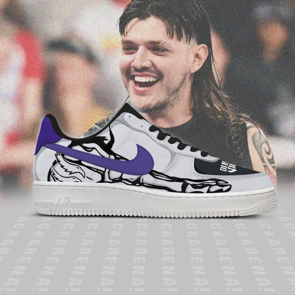 Dominik Mysterio AF1 Embossed Logo Shoes-B9Z4WTLZ - Image 2