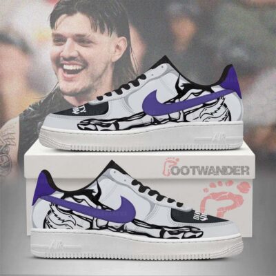 Dominik Mysterio AF1 Embossed Logo Shoes-B9Z4WTLZ