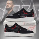 Finn Balor - Prince AF1 Embossed Logo Shoes-RON19092506