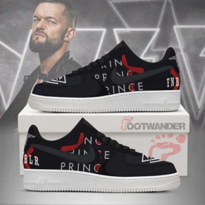 Finn Balor - Prince AF1 Embossed Logo Shoes-RON19092506
