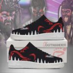 Demon Finn Balor AF1 Embossed Logo Shoes-RON19092505