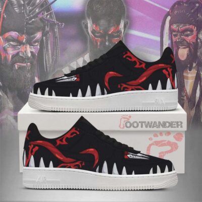 Demon Finn Balor AF1 Embossed Logo Shoes-RON19092505