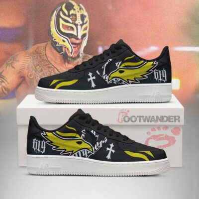 Rey Mysterio AF1 Embossed Logo Shoes