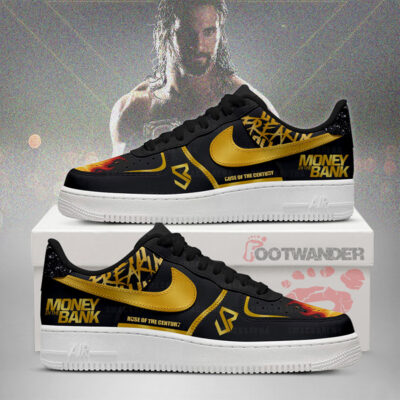 Seth Rollins AF1 Embossed Logo Shoes