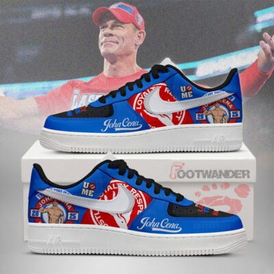 John Cena AF1 Embossed Logo Shoes-RN19092504