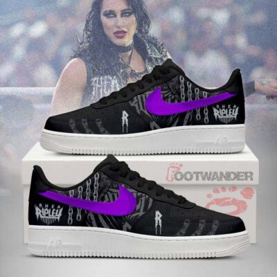 Rhea Ripley AF1 Embossed Logo Shoes