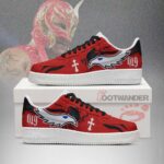Rey Mysterio AF1 Embossed Logo Shoes-RON19092525