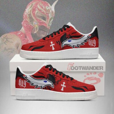 Rey Mysterio AF1 Embossed Logo Shoes-RON19092525