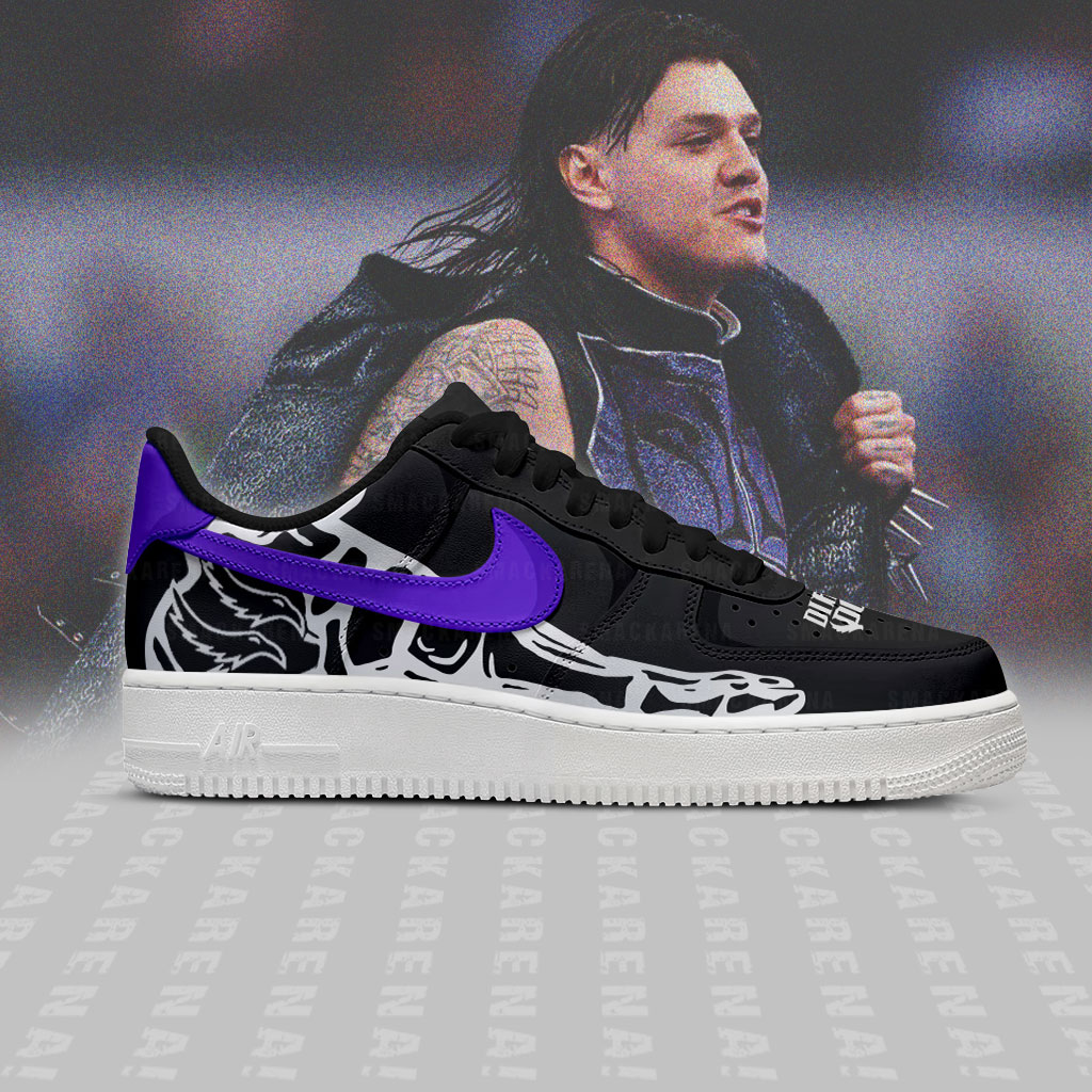 Dominik Mysterio AF1 Embossed Logo Shoes-RN19092512 - Image 2