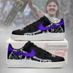 Dominik Mysterio AF1 Embossed Logo Shoes-RN19092512
