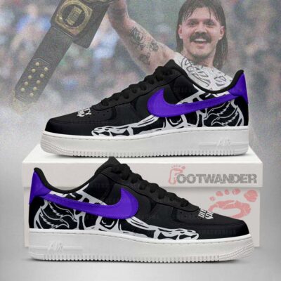 Dominik Mysterio AF1 Embossed Logo Shoes-RN19092512