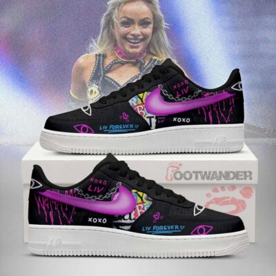 Liv Morgan AF1 Embossed Logo Shoes-RON19092523
