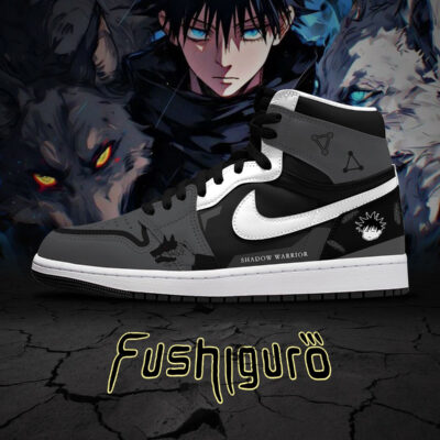 Megumi Fushiguro V.1 Custom AJ1 High-Top Sneakers