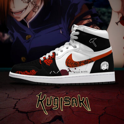 Nobara Kugisaki V.1 Custom AJ1 High-Top Sneakers