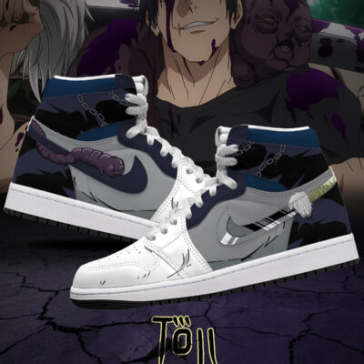 Toji Fushiguro V.2 Custom AJ1 High-Top Sneakers