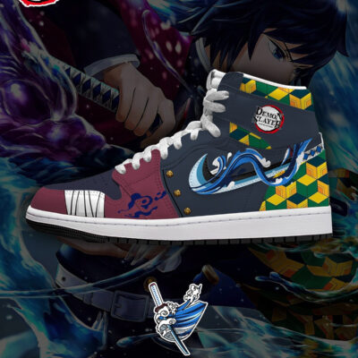 Giyu V.5 Custom AJ1 High-Top Sneakers