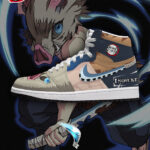 Inosuke V.5 Custom AJ1 High-Top Sneakers