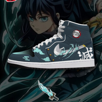 Muichiro V.5 Custom AJ1 High-Top Sneakers