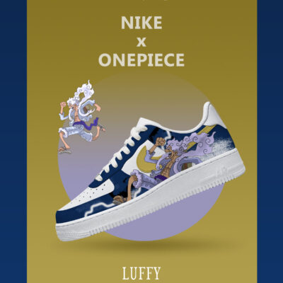 Monkey D. Luffy V.9 Custom Sneakers