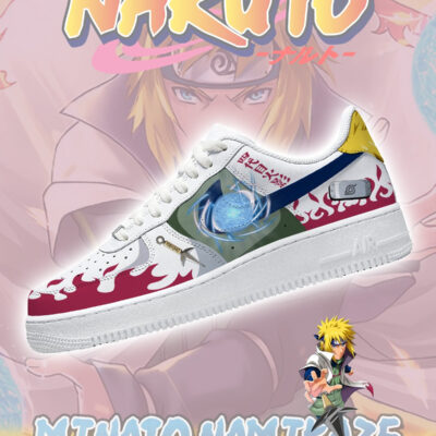 Fourth Hokage Minato Namikaze Custom Sneakers