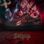 Ryomen Sukuna True Form Custom Sneakers