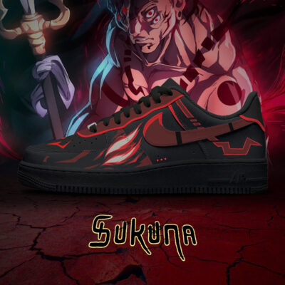 Ryomen Sukuna True Form Custom Sneakers