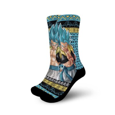 Gogeta Socks Anime Ugly Christmas