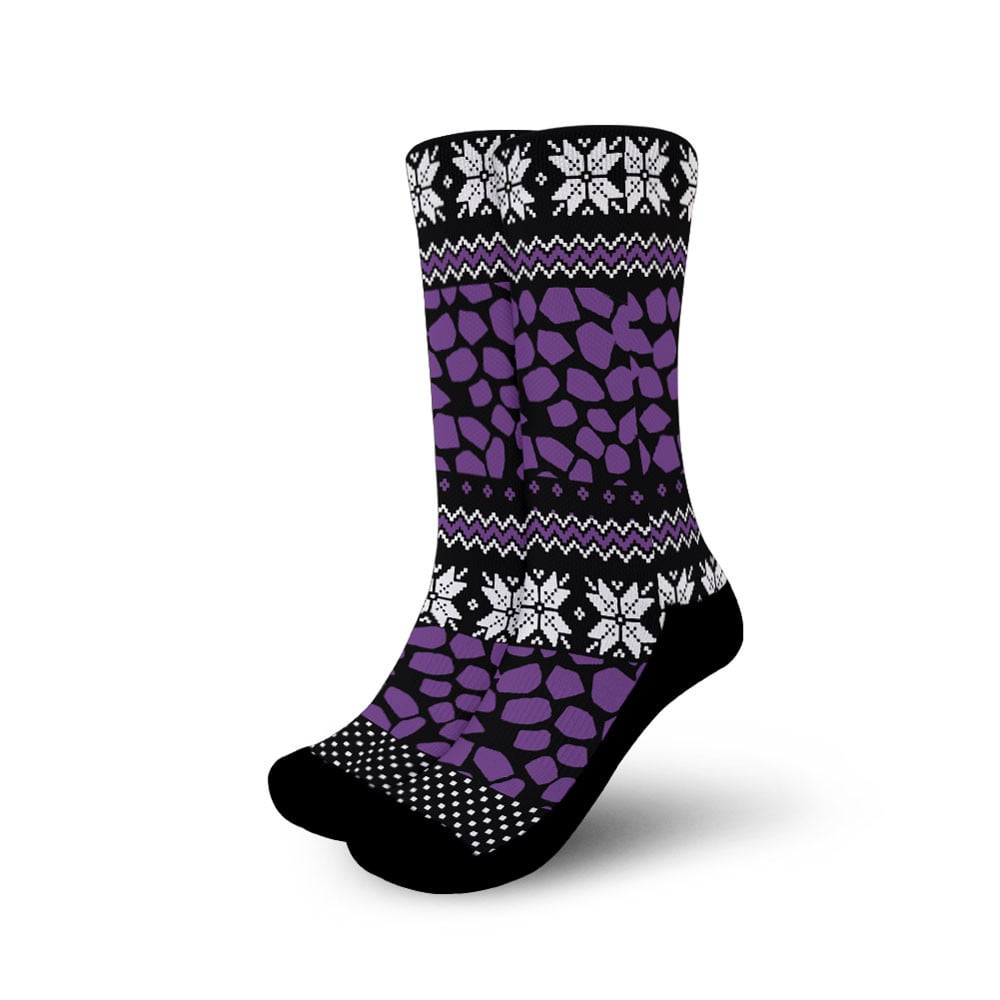 Kokushibo Socks Anime Christmas