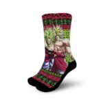 Broly Socks Anime Ugly Christmas