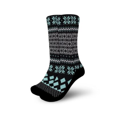 Muichiro Tokito Socks Anime Christmas