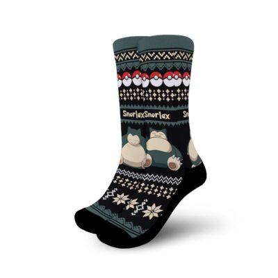 Snorlax Socks Anime Ugly Christmas