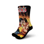 Ace Socks Flames Style