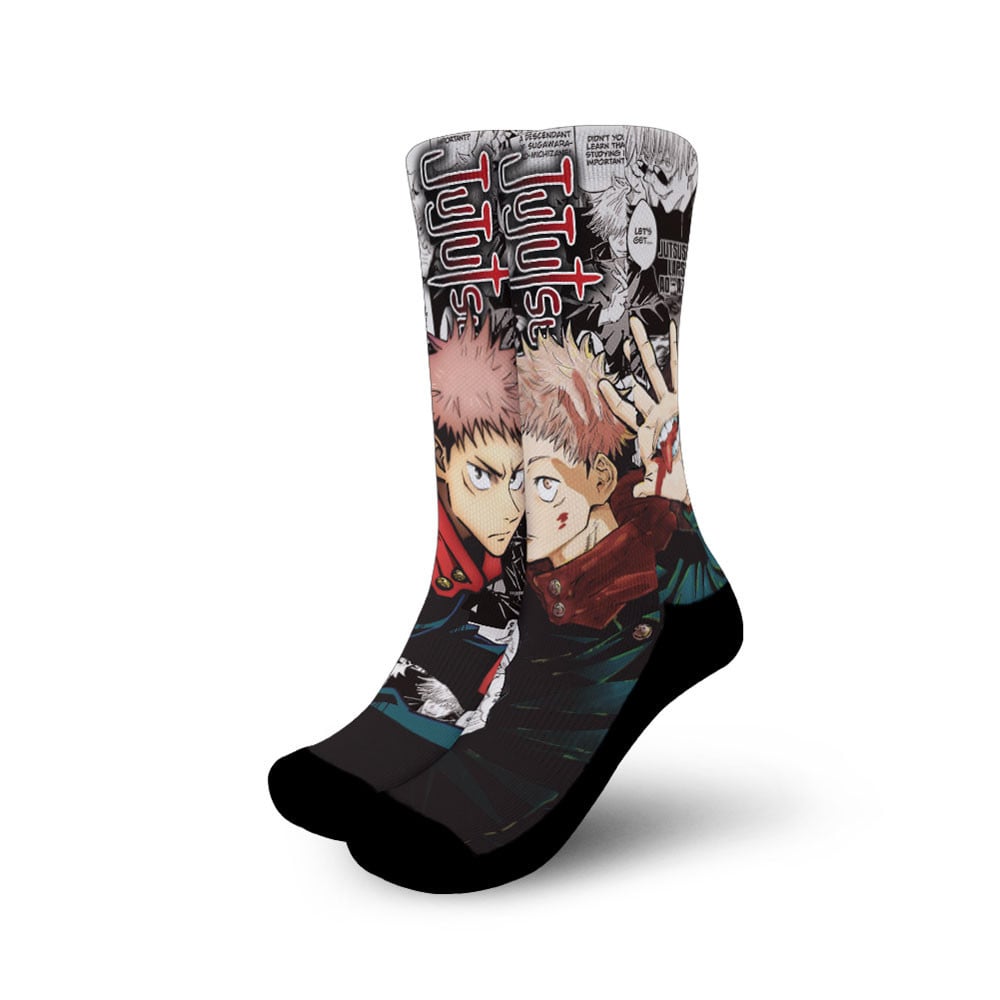 Jujutsu Kaisen Yuji Itadori Socks Anime