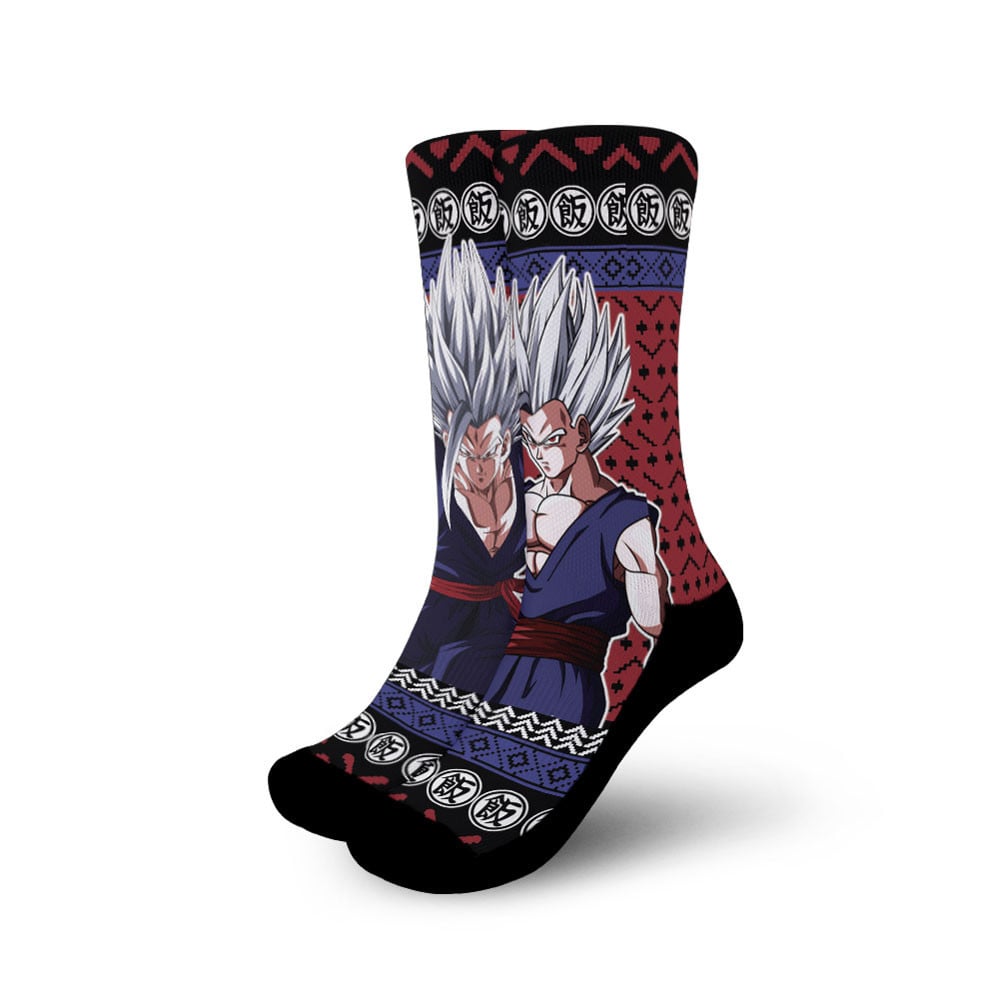 Gohan Beast Socks Anime Ugly Christmas